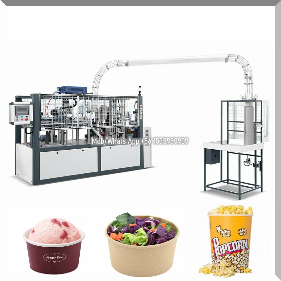 Fully Automatic Paper Bowl Making Machine