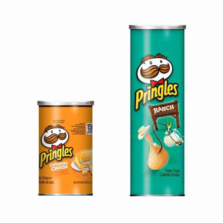 Pringles Paper Cans